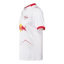 Camisa Red Bull Leipzig I 25/26 - Torcedor - Puma - Masculina - Branca com detalhes em vermelho