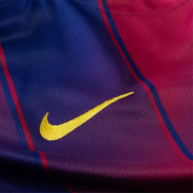 Camisa Barcelona I 25/26 - Torcedor - Nike - Masculina - Azul e grená