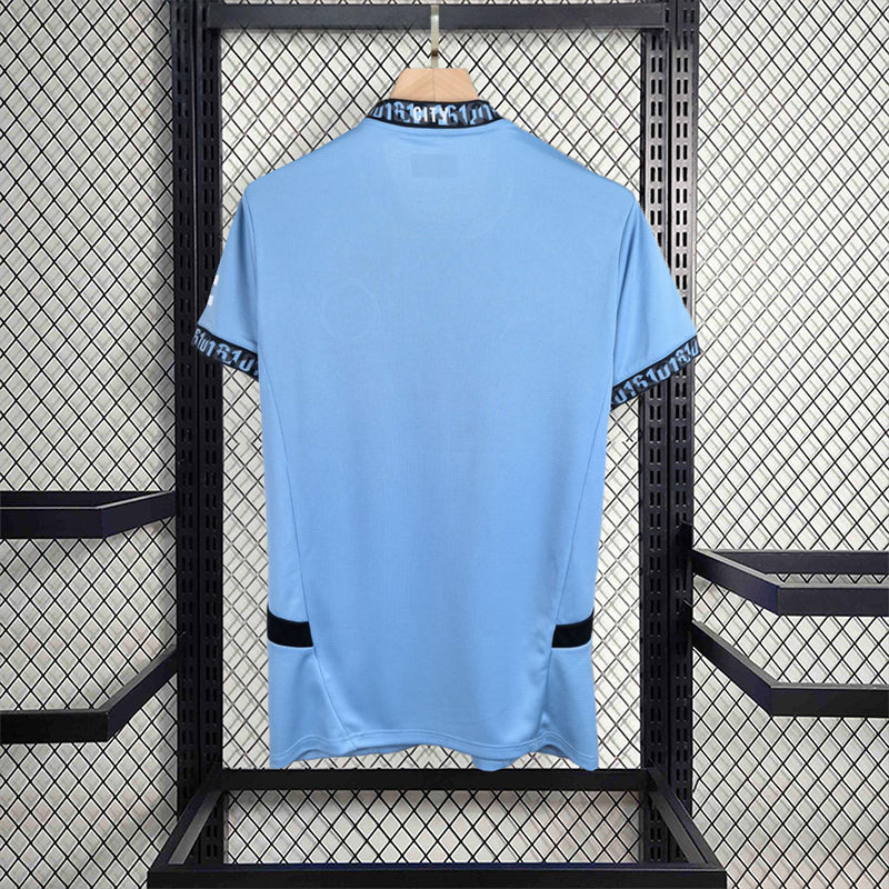 CAMISA DO MANCHESTER CITY 24/25 - AZUL Torcedor Masculina